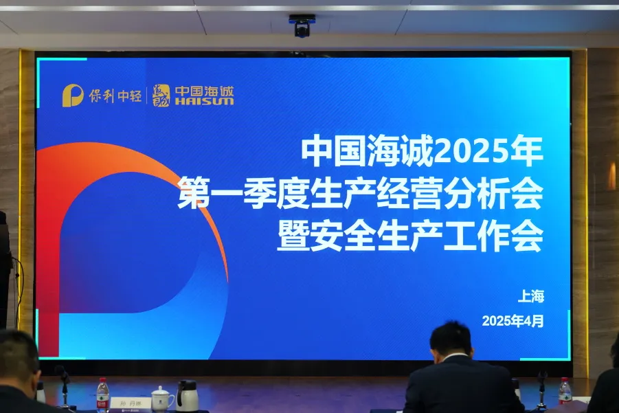 聚焦向新 强基增长 | 中国海诚召开2025年第一季度生产经营分析会